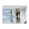 Trademark Fine Art J Arthur 'Beach Boys' Canvas Art, 35x47 ALI36673-C3547GG